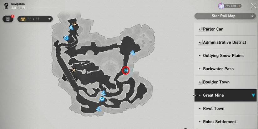 great mine treasure chest 9 location in honkai star rail