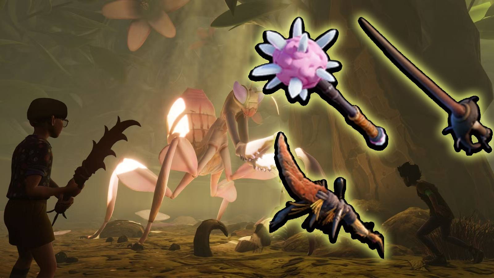 Rusty Spear, Salt Morning Star, and a Tiger Mosquito Rapier are amongst the 14 Best Weapons & Tools from Grounded