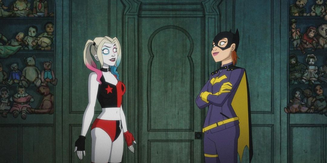 harley-quinn-batgirl-chatting
