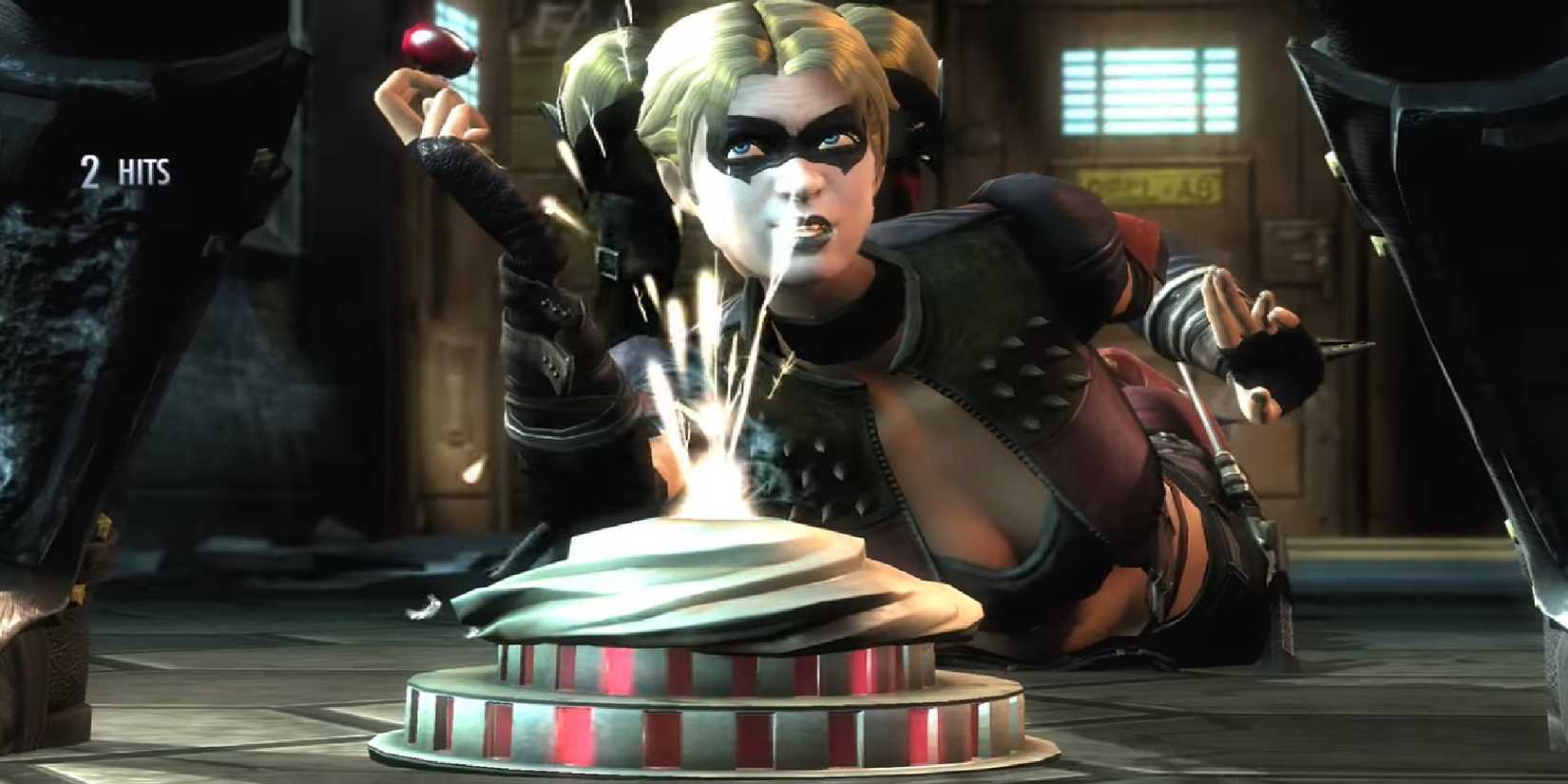 harley quinn cake bomb