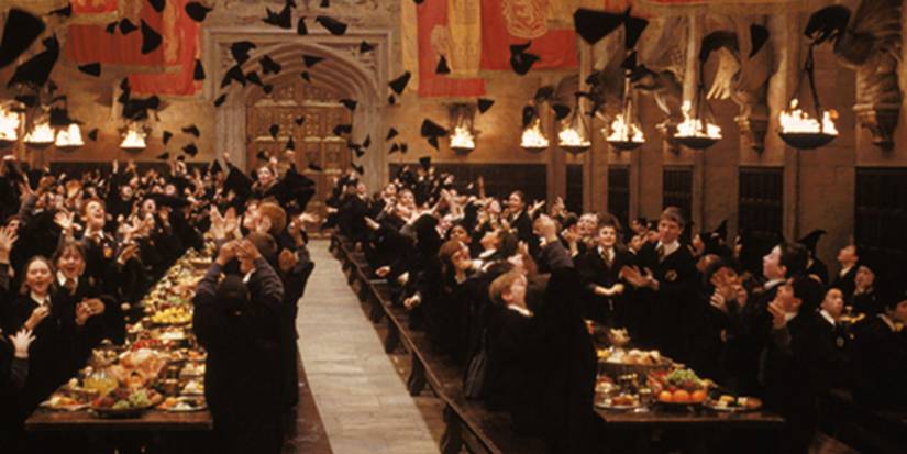 Gryffindor wins the House Cup in Harry Potter