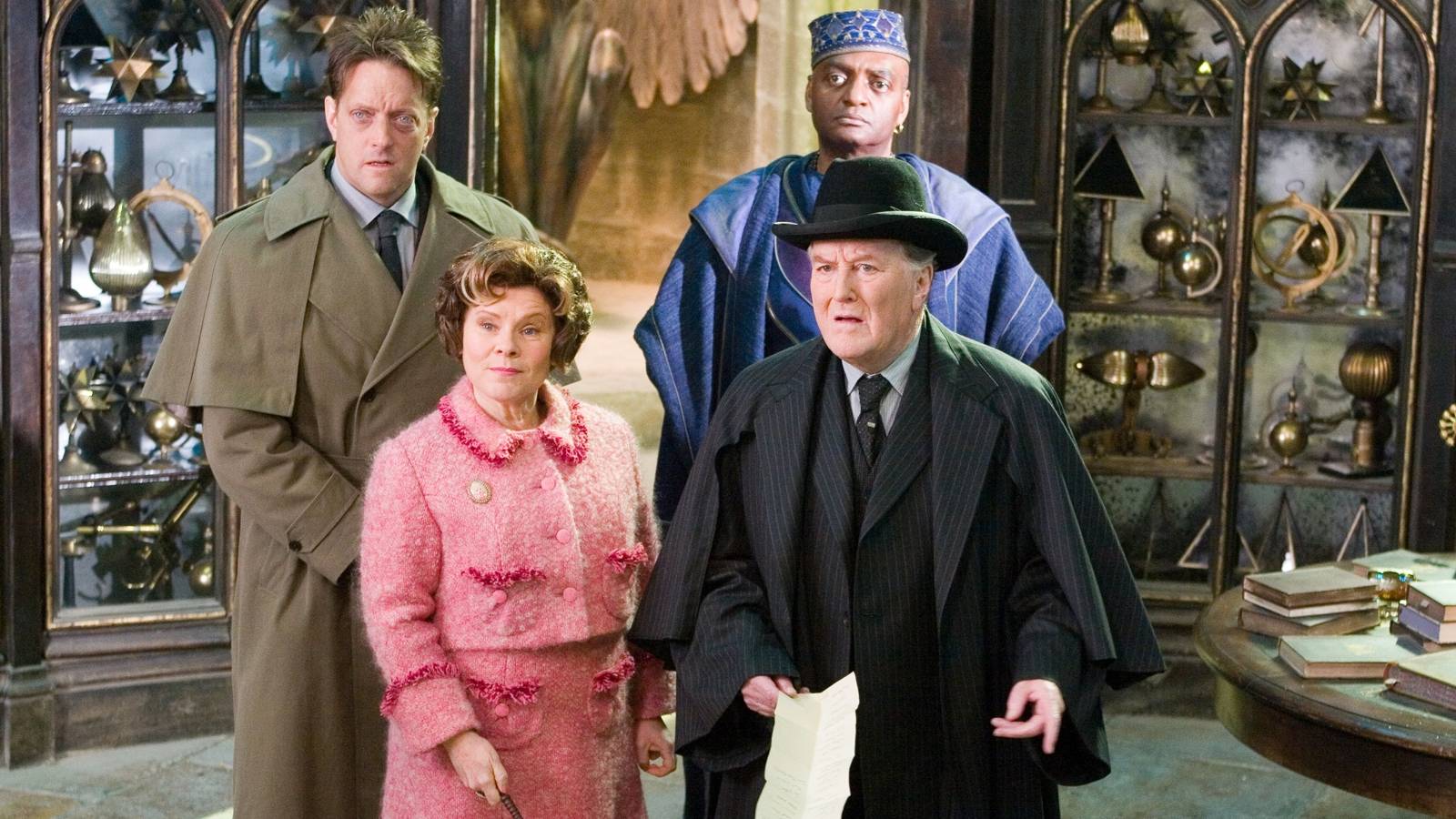 Characters at the Harry Potter Ministry of Magic