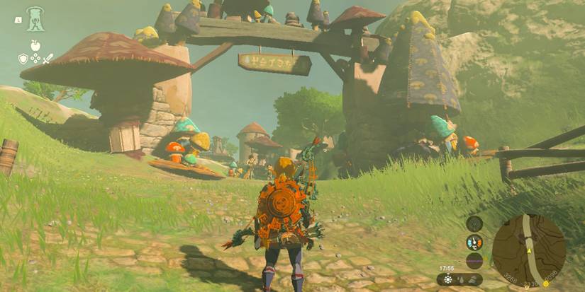 Hateno Village entrance