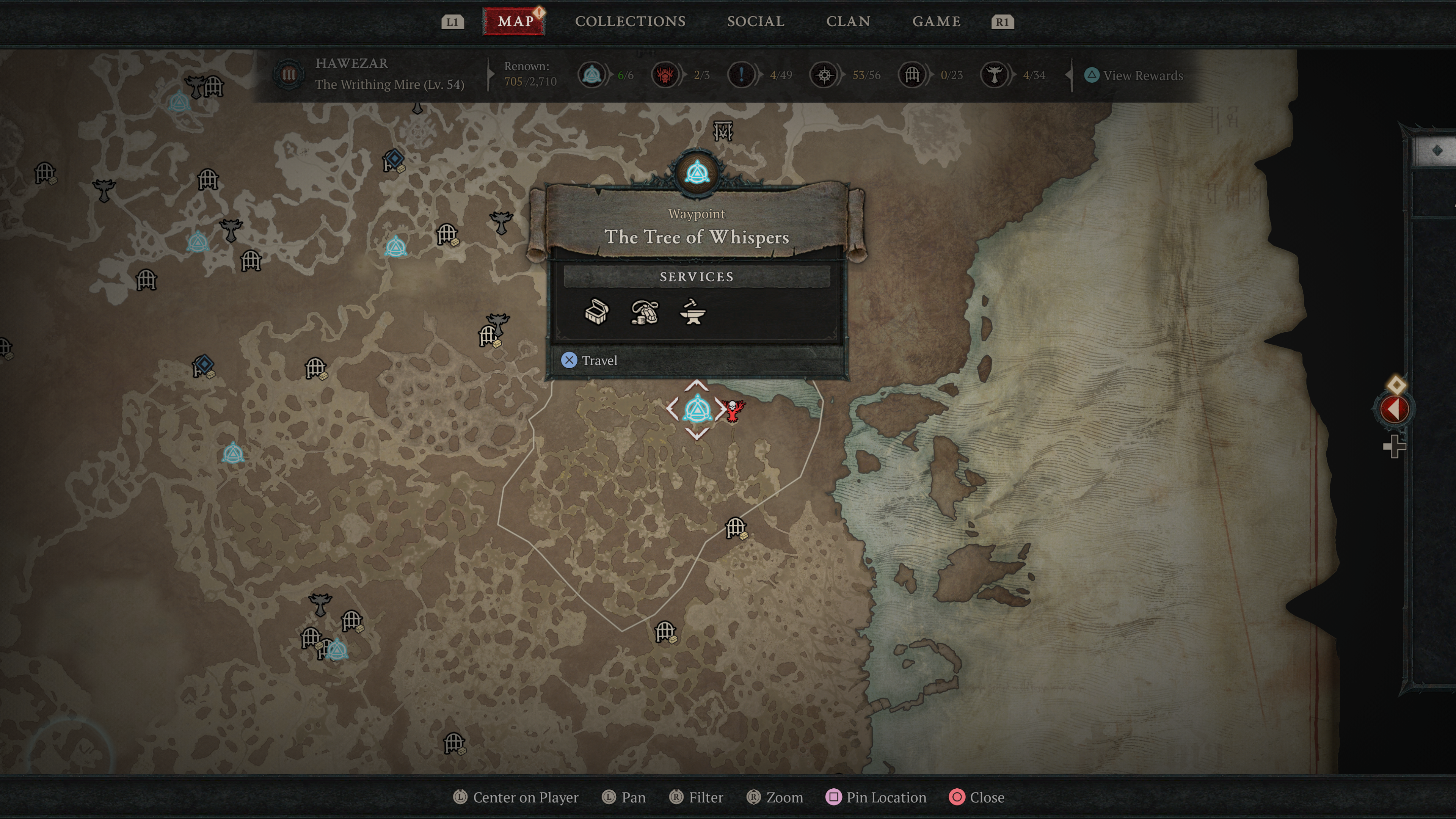 Discover All Waypoints in Hawezar for Diablo 4