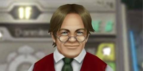 Headmaster Cid from Final Fantasy 8