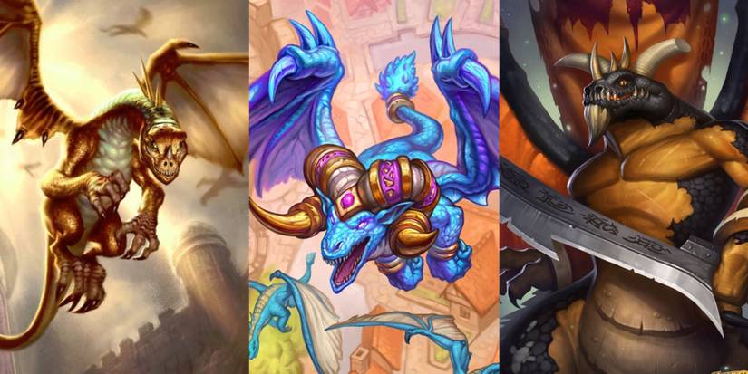 Hearthstone Battlegrounds Dragons