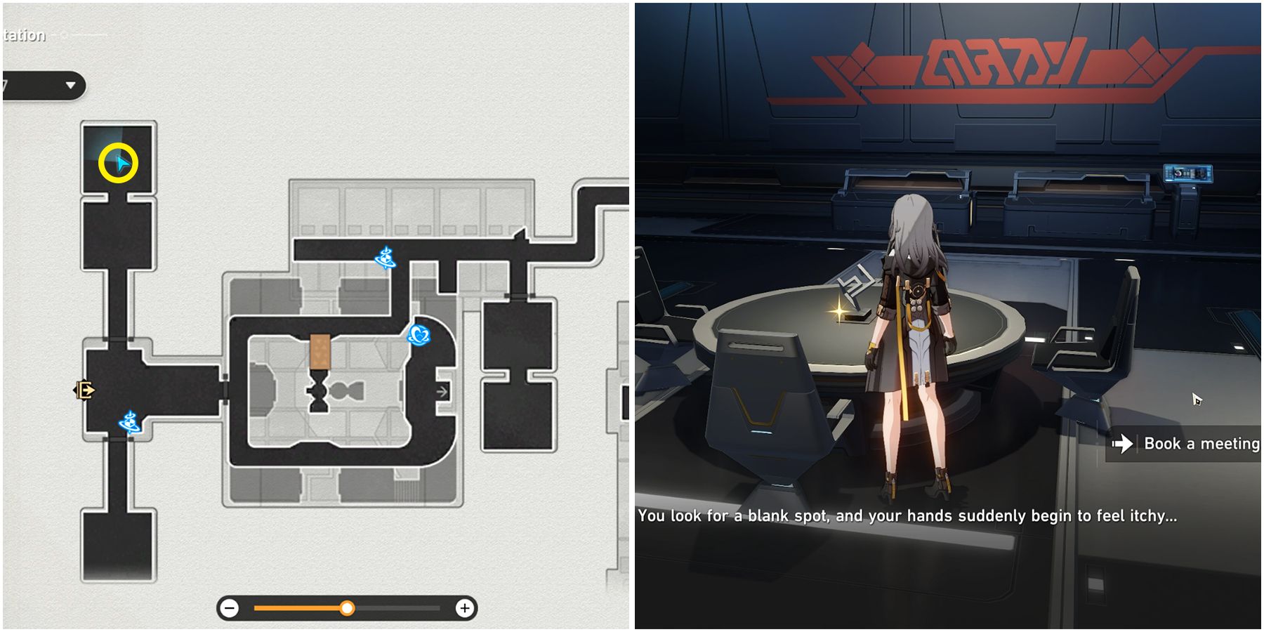 herta space station hidden quest 10 location in honkai star rail