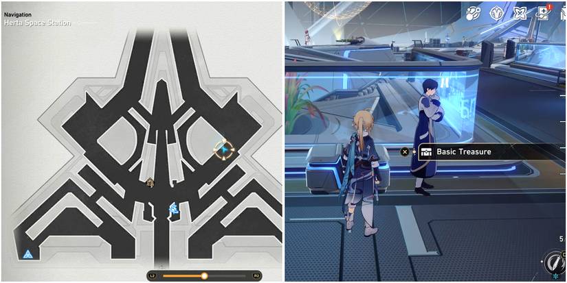 herta space station hidden quest 4 first location in honkai star rail