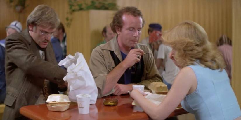 HG Wells at a McDonald's in Time After Time