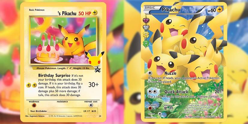 _________'s Pikachu and a full art Pikachu card illustrated by Kagemaru Himeno