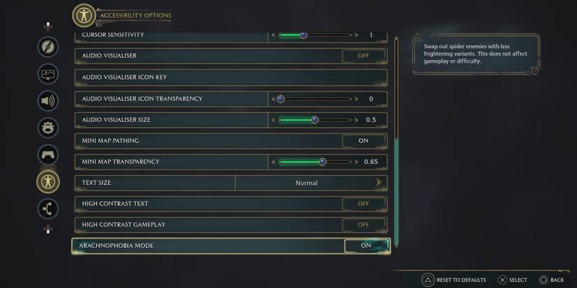 hogwarts-legacy-arachnophobia-mode-guide-how-to-enable