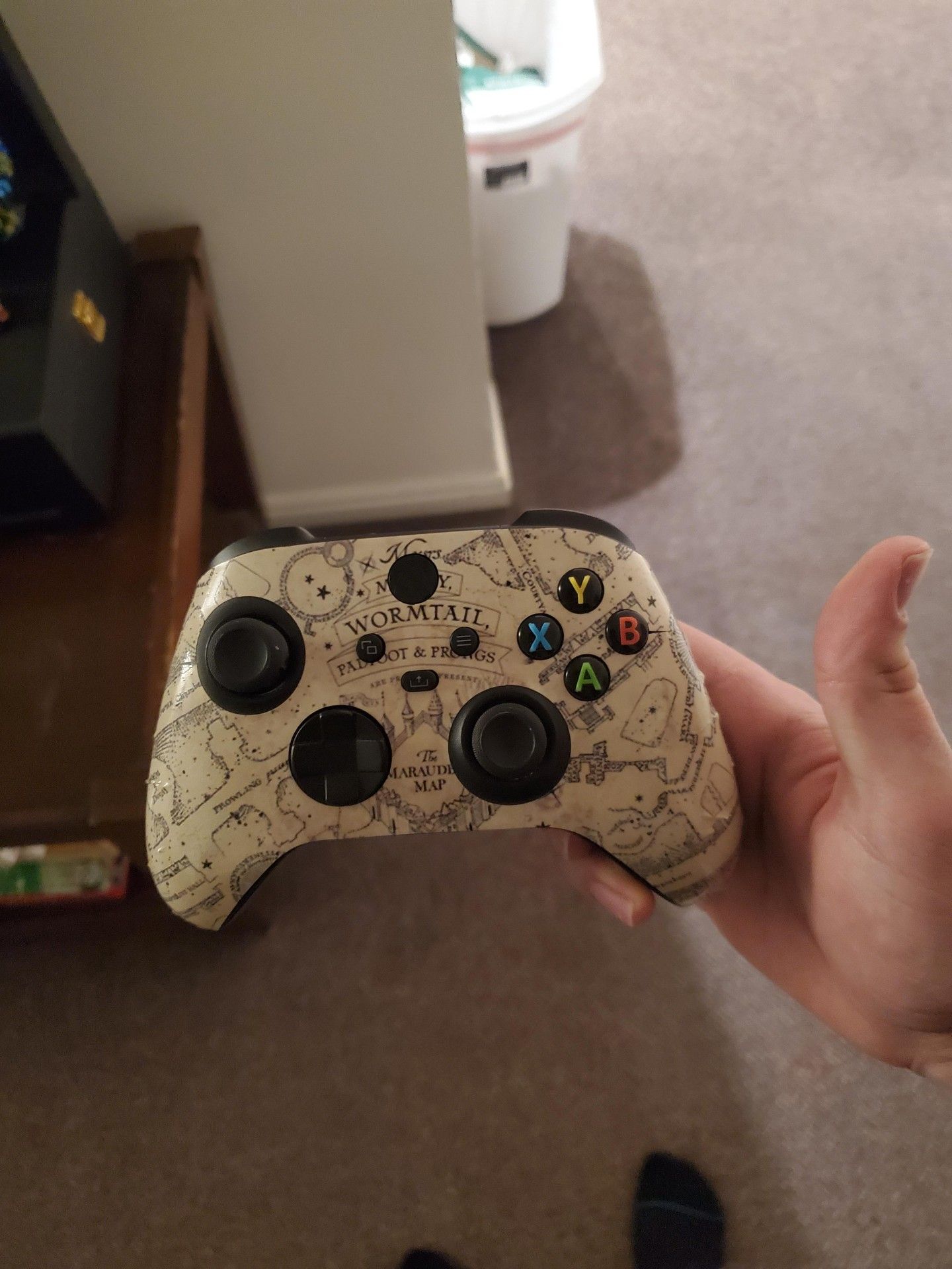 hogwarts legacy fan marauders map controller