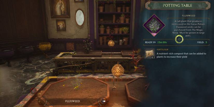 hogwarts legacy fluxweed