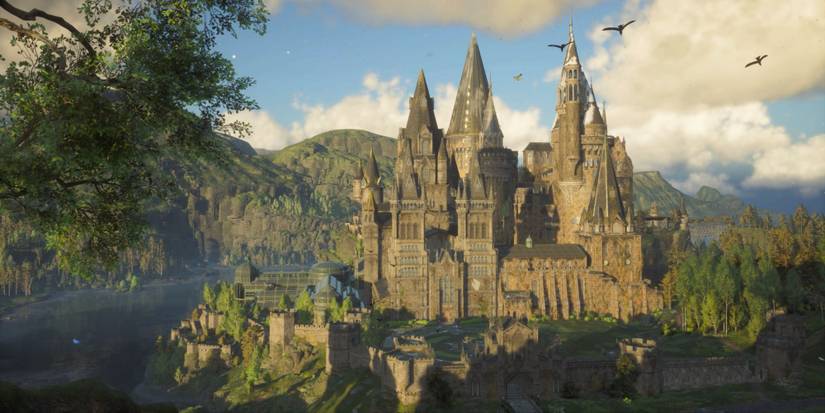 hogwarts legacy hogwarts castle spring