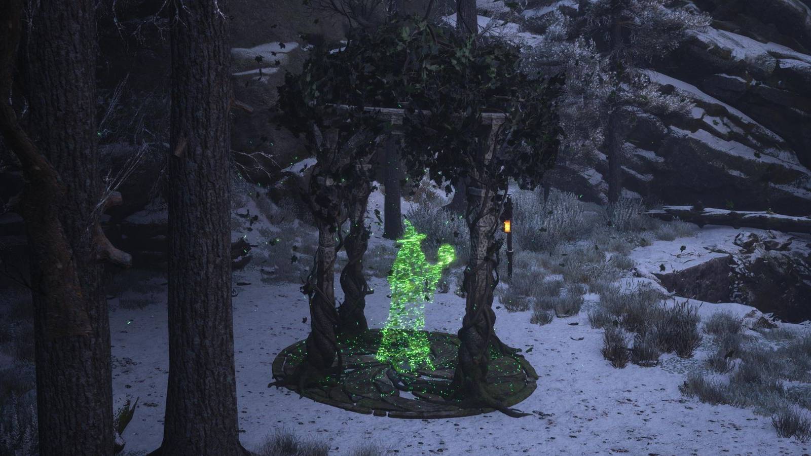 hogwarts legacy merlin trial trick