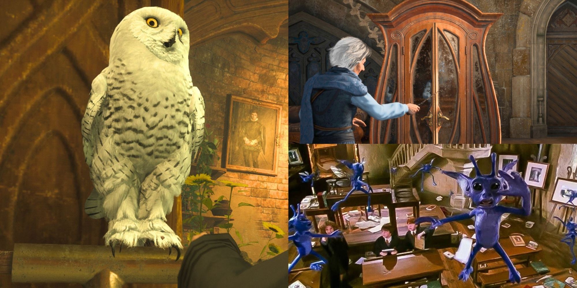 hogwarts legacy owl boggart cornish pixies