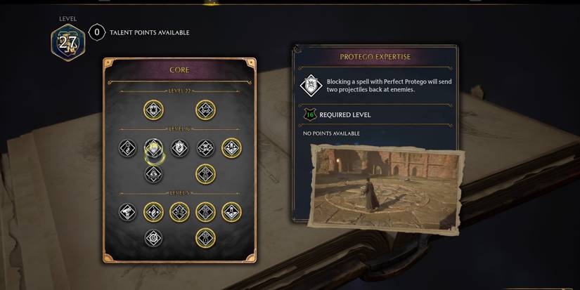 Hogwarts Legacy Protego Expertise
