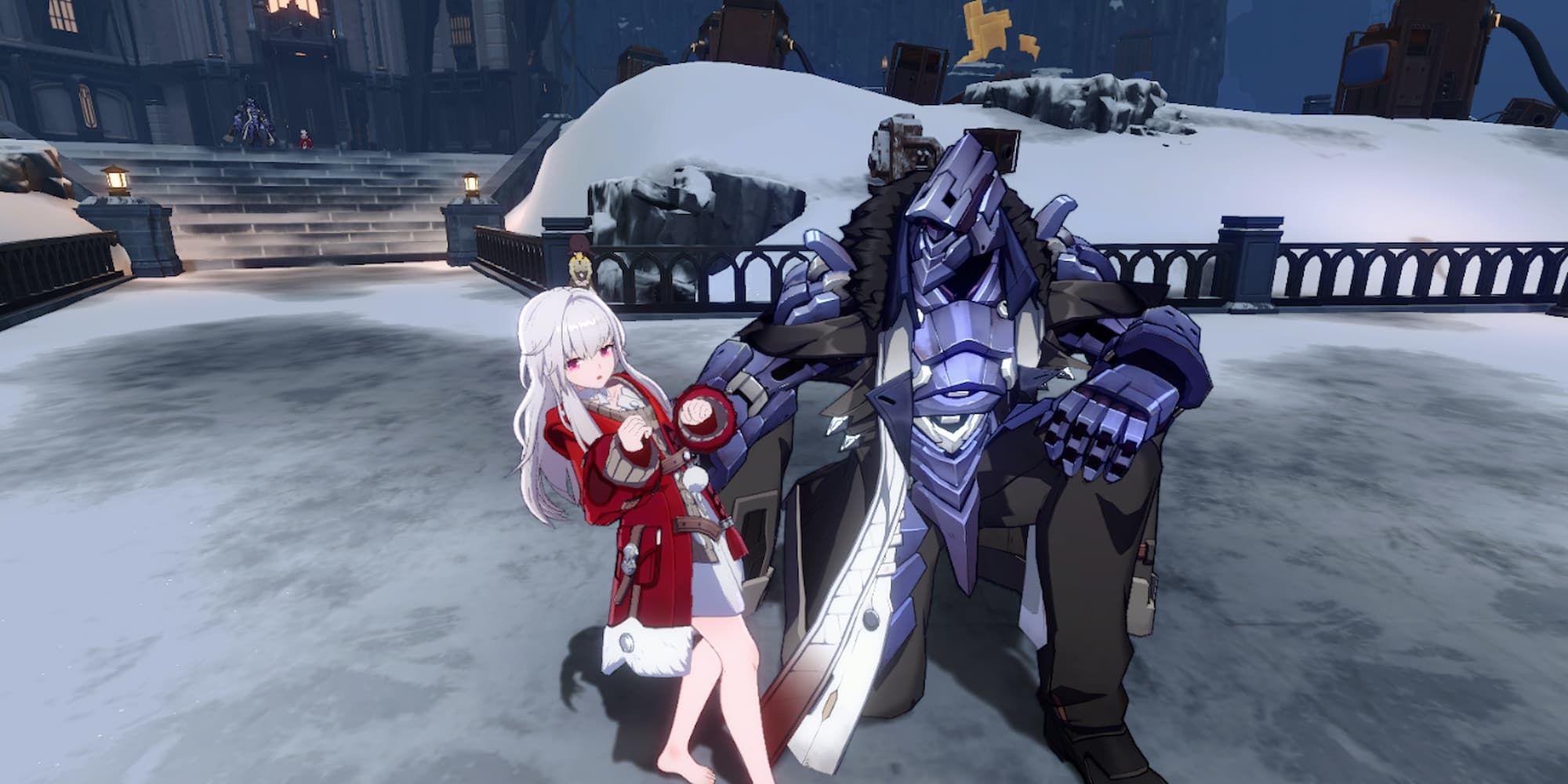 Clara and Svarog in Honkai: Star Rail 