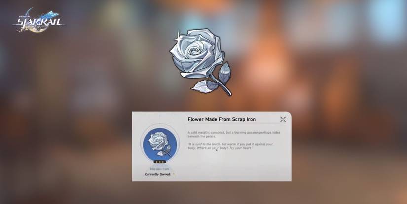 Honkai Star Rail Reward Flower Made From Scrap Iron