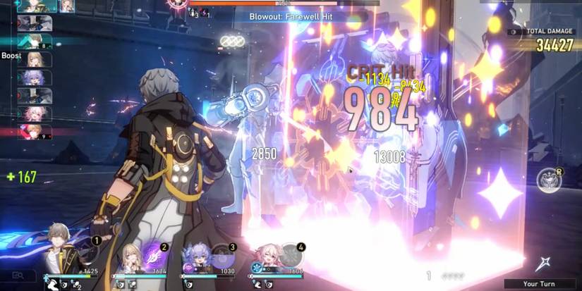 Gepard in the Simulated Universe in HOnkai Star Rail