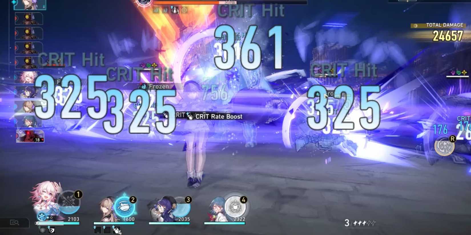 Herta's damage in Honkai: Star Rail's Simulated Universe