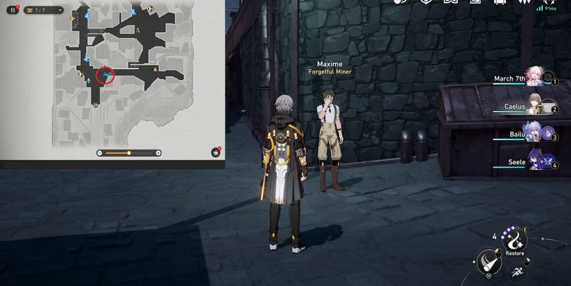 Maxime, the Forgetful Miner in Honkai: Star Rail