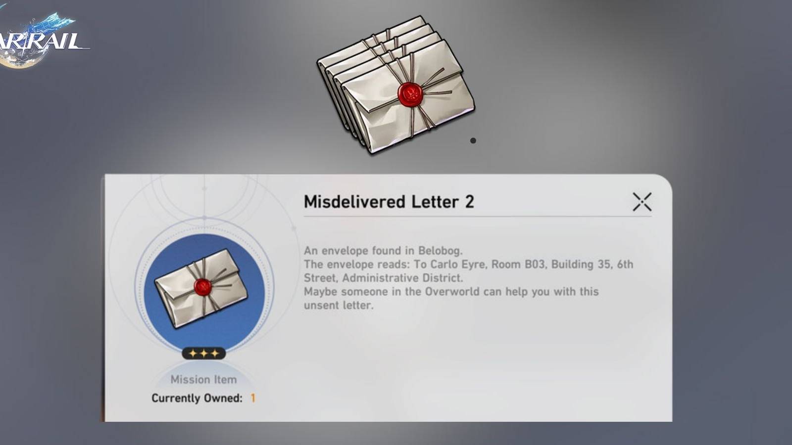 Honkai Star Rail All Misdelivered Letter Location