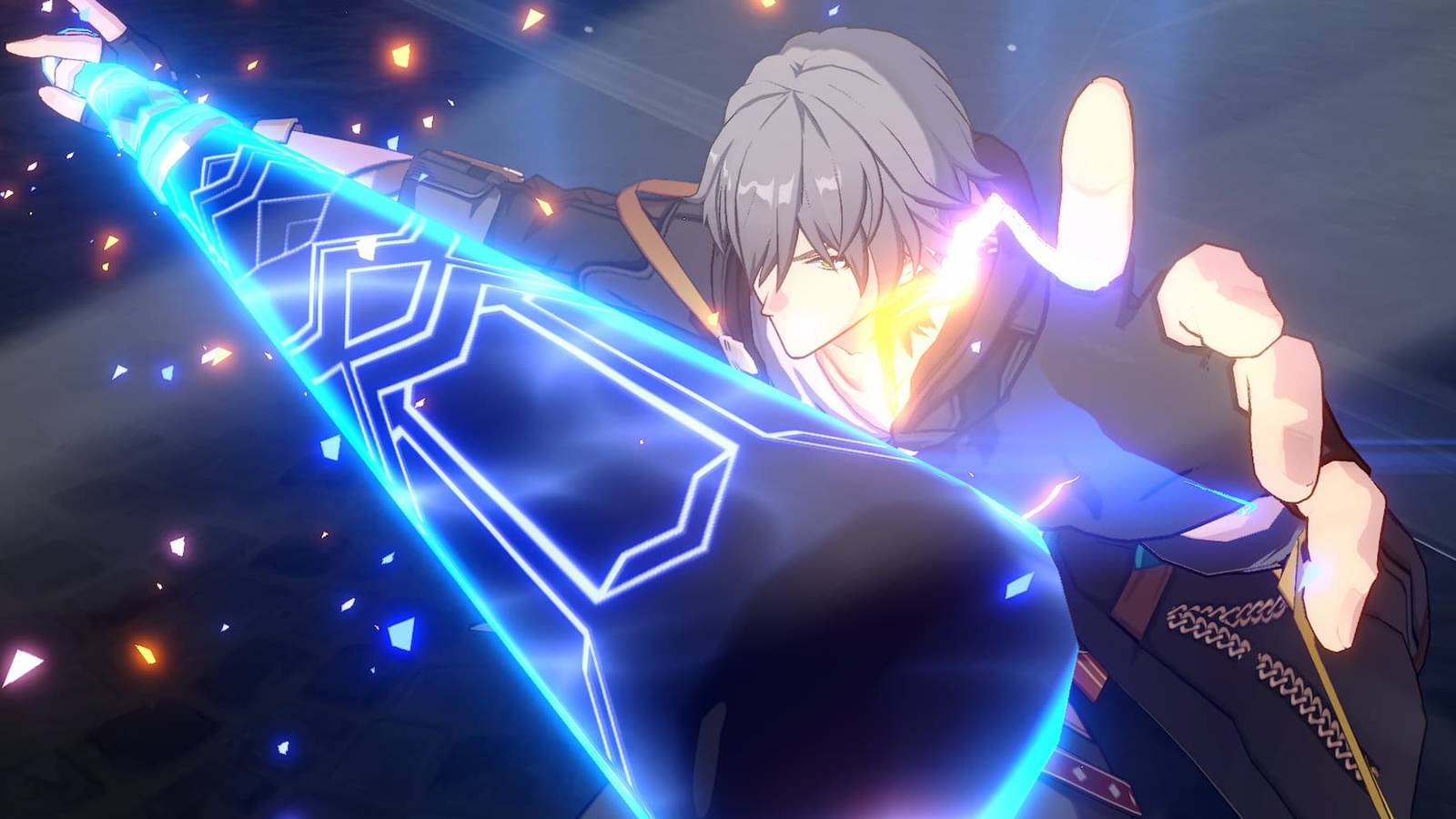 Physical Trailblazer using his Ultimate in Honkai: Star Rail