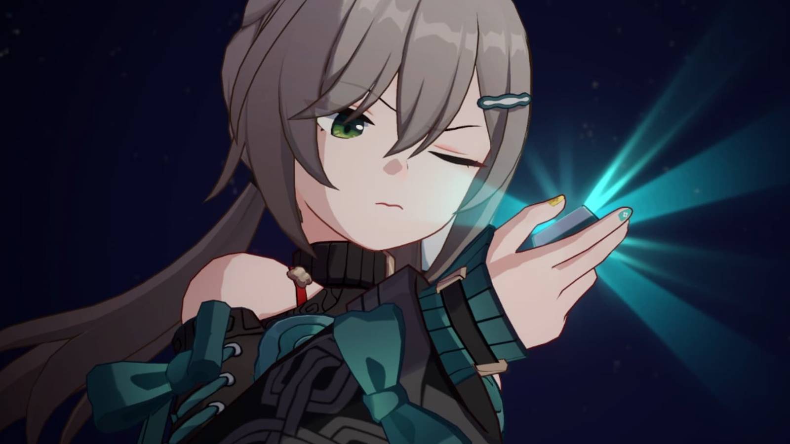 Qingque using her ultimate in Honkai: Star Rail 