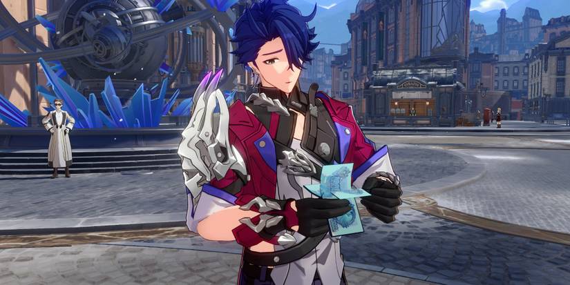 Sampo Koski counting money in Honkai: Star Rail