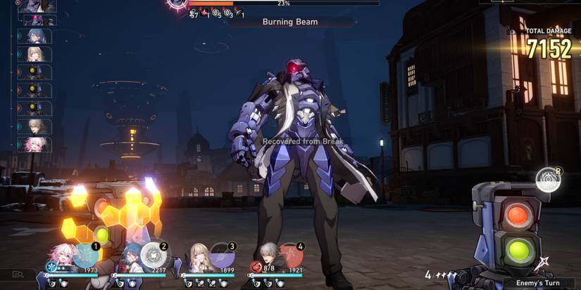 Stacked DoT damage in SU World 4 of Honkai: Star Rail