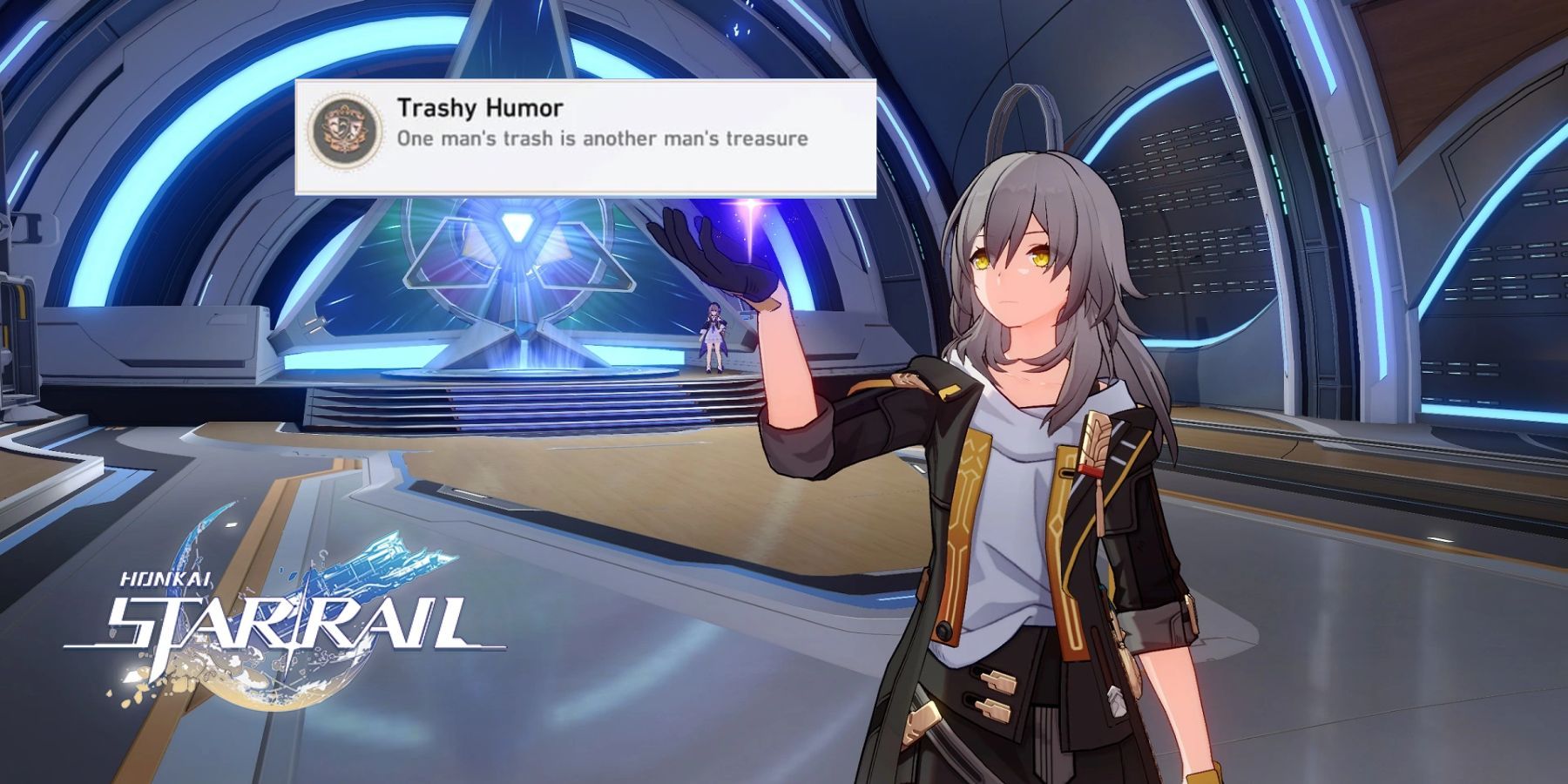 Honkai Star Rail Character Holding Trashy Humor Achievement