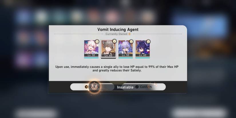 Vomit Inducing Agent effect in Honkai: Star Rail