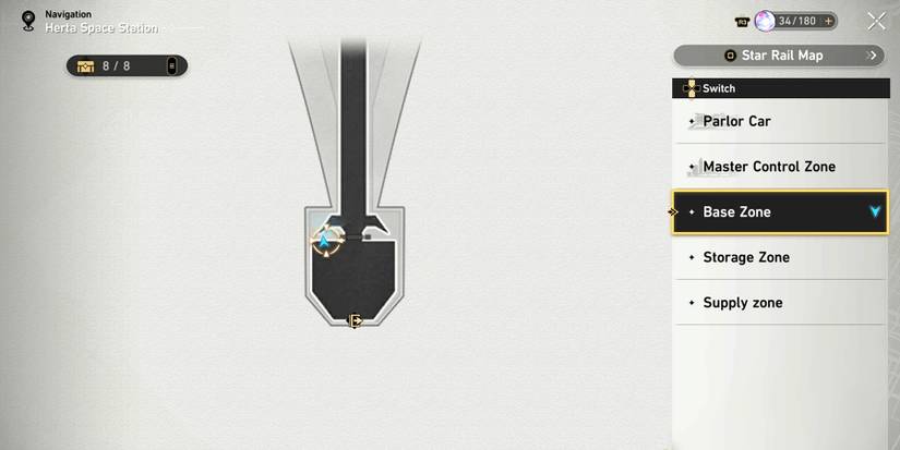 honkai star rail white robot base zone location 1 in herta space station