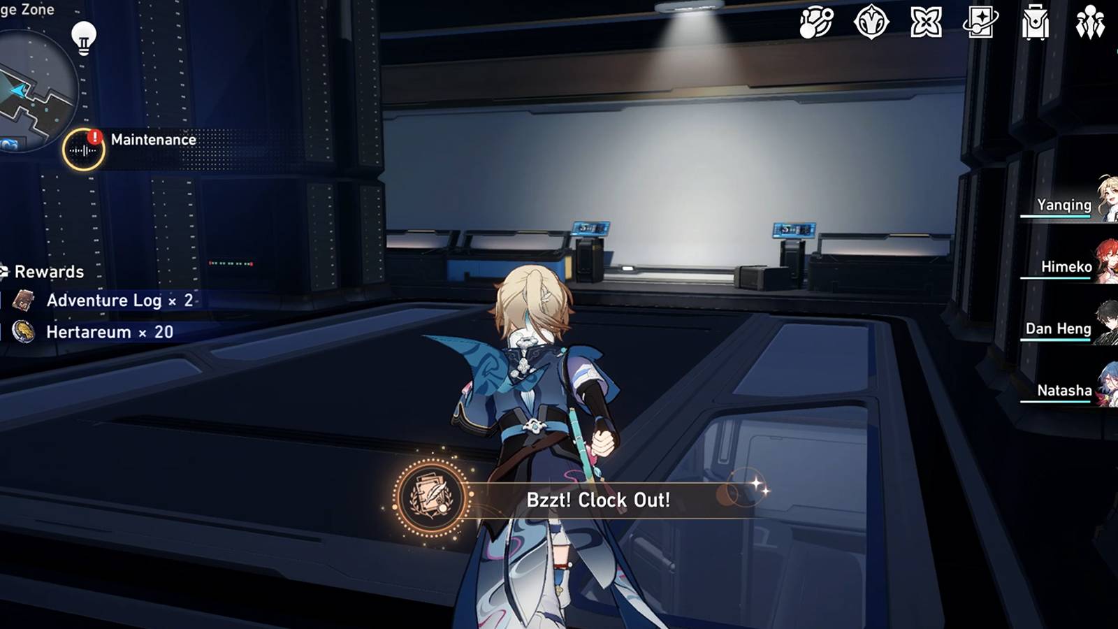 honkai star rail white robot location in herta space station