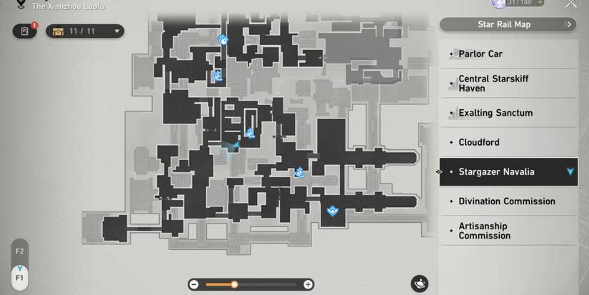 Honkai Star Rail_ Courteous Brave Wrath Map