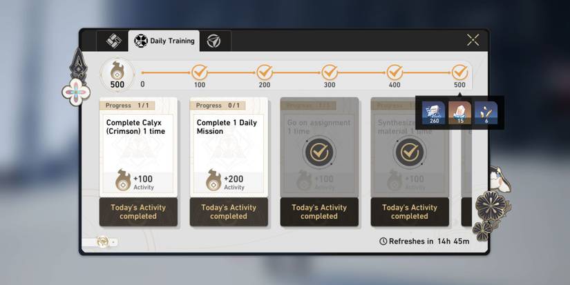 Honkai Star Rail_ Daily Training