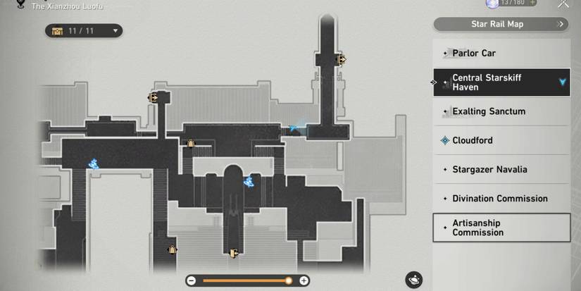 Honkai Star Rail_ Depressed Cycrane Sloth Map