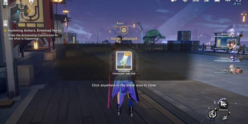 Honkai Star Rail_ Humming Antlers, Entwined Horns Mission Chapter Awei Artisanship Comission Jade Seal