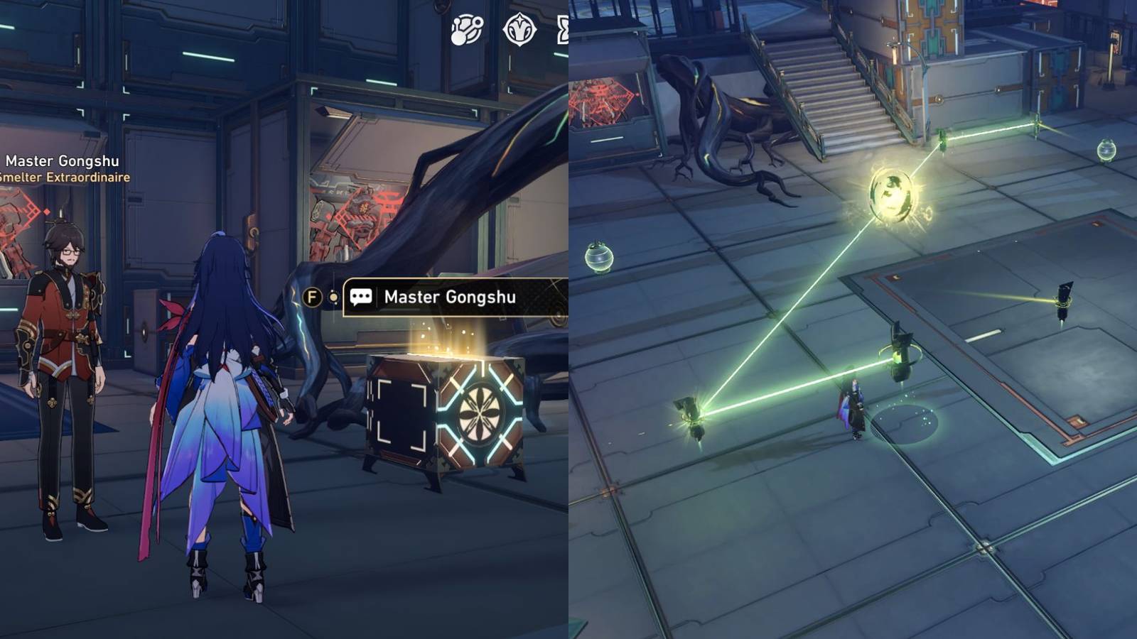 Honkai_ Star Rail - All Luminflux Pyxis Puzzle Solutions ( Day 1 - 2 - 3)