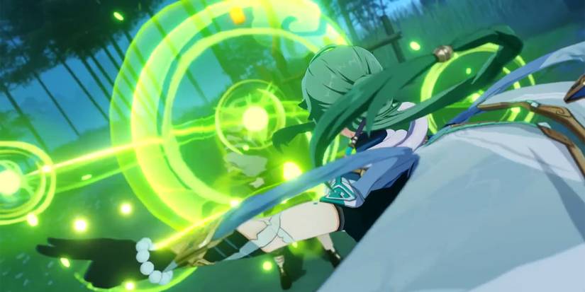 how to use baizhu burst damage in genshin impact