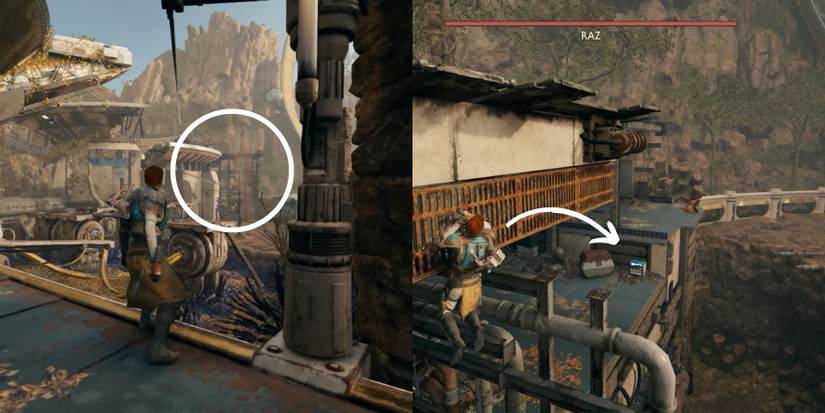 image showing the location of the hunter pants colors in star wars jedi survivor.