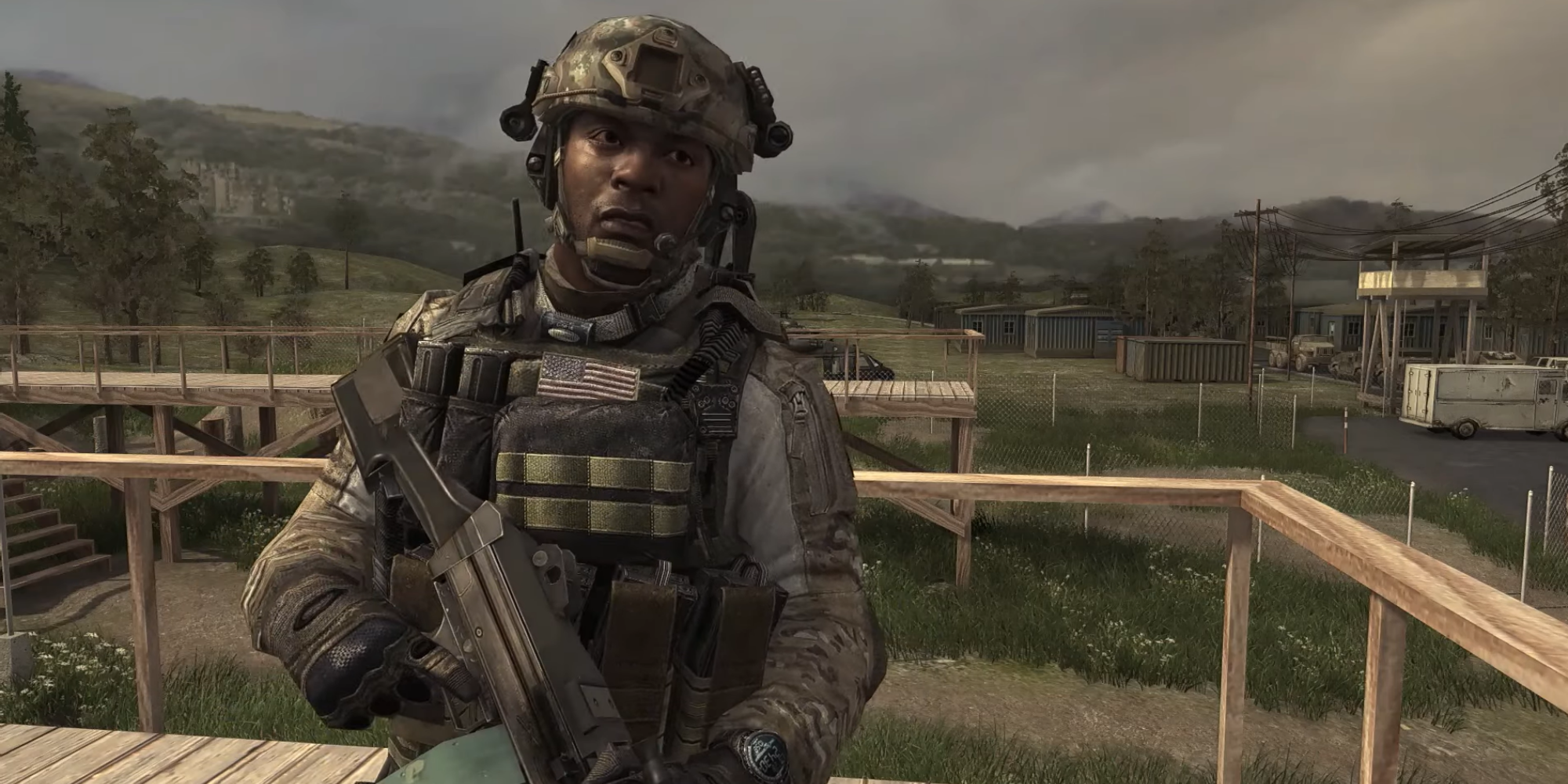 Idris Elba as Truck in Call of Duty: Modern Warfare 3