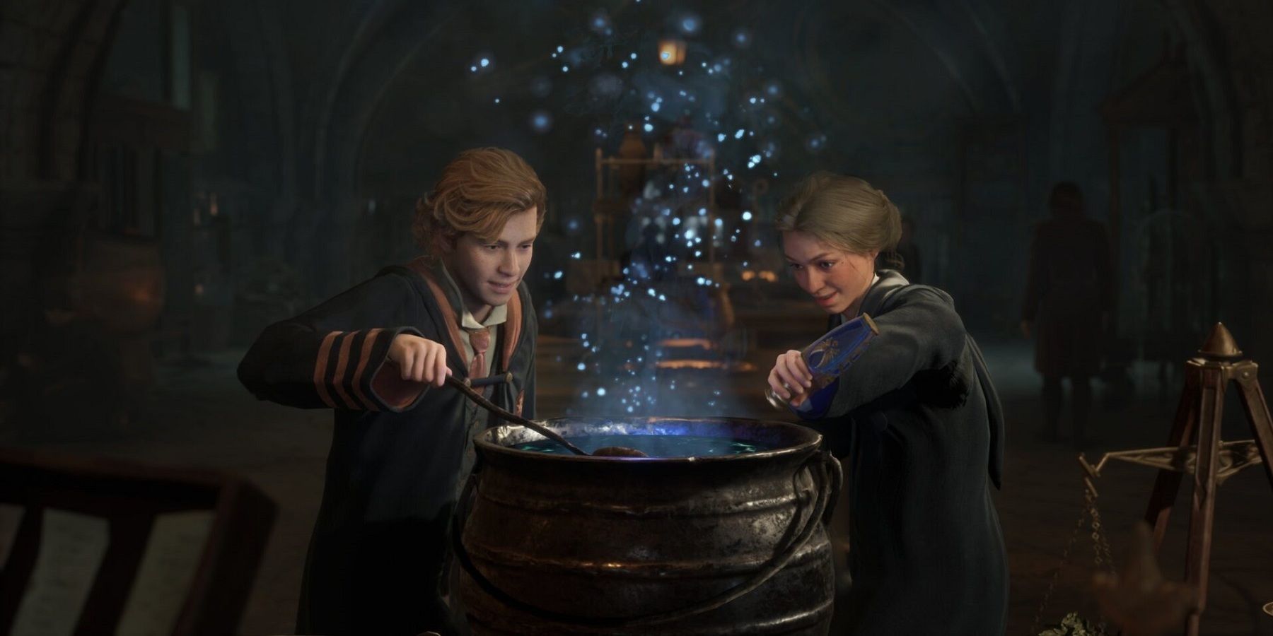 Hogwarts Legacy for last-gen consoles is surprisingly well