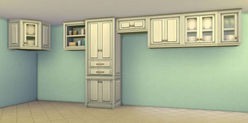 The Sims 4 Build Mode Cabinets