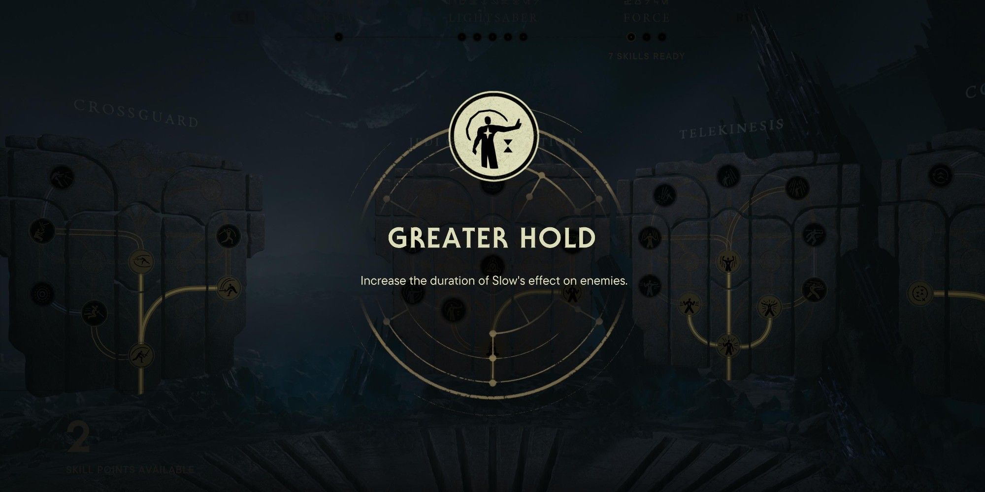 the greater hold skill