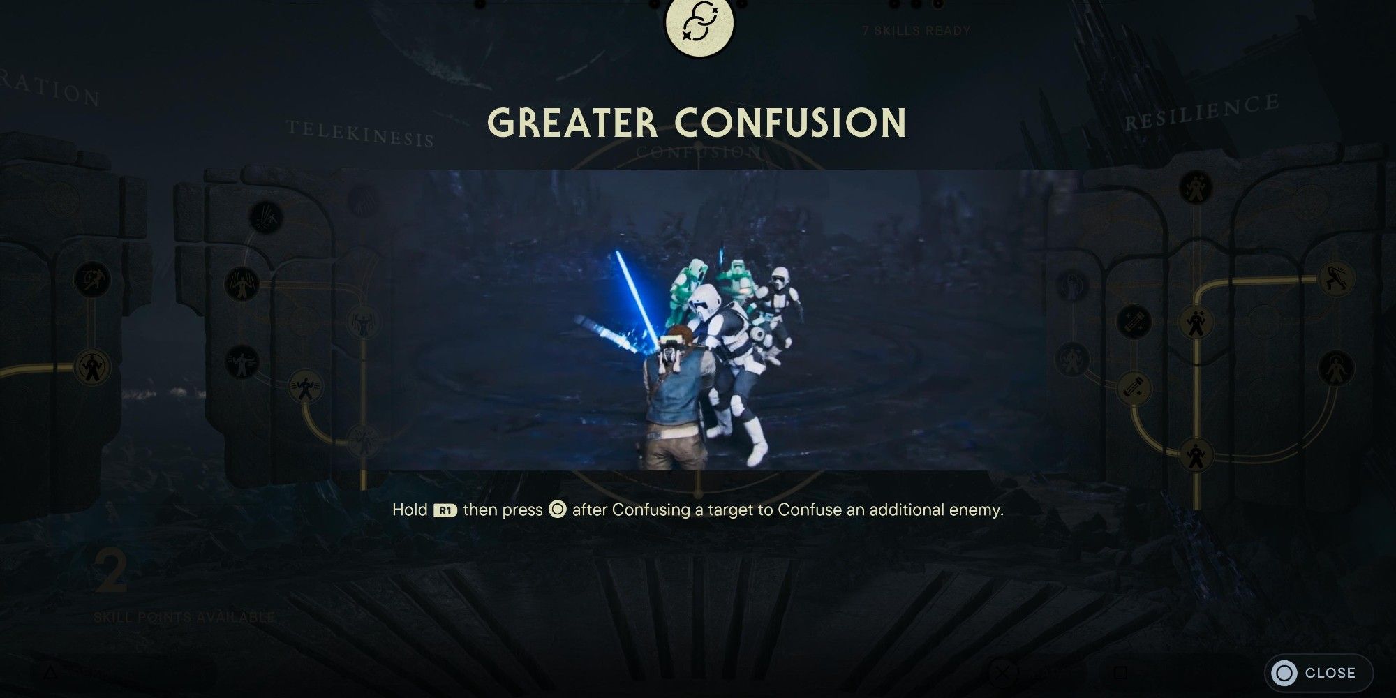 the greater confusion skill