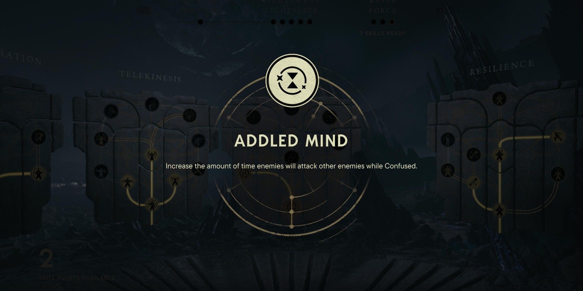 the addled mind skill