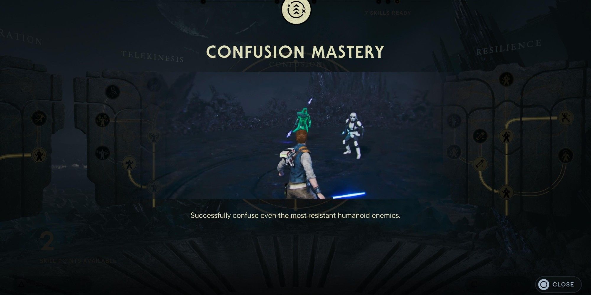 the confusion mastery skill