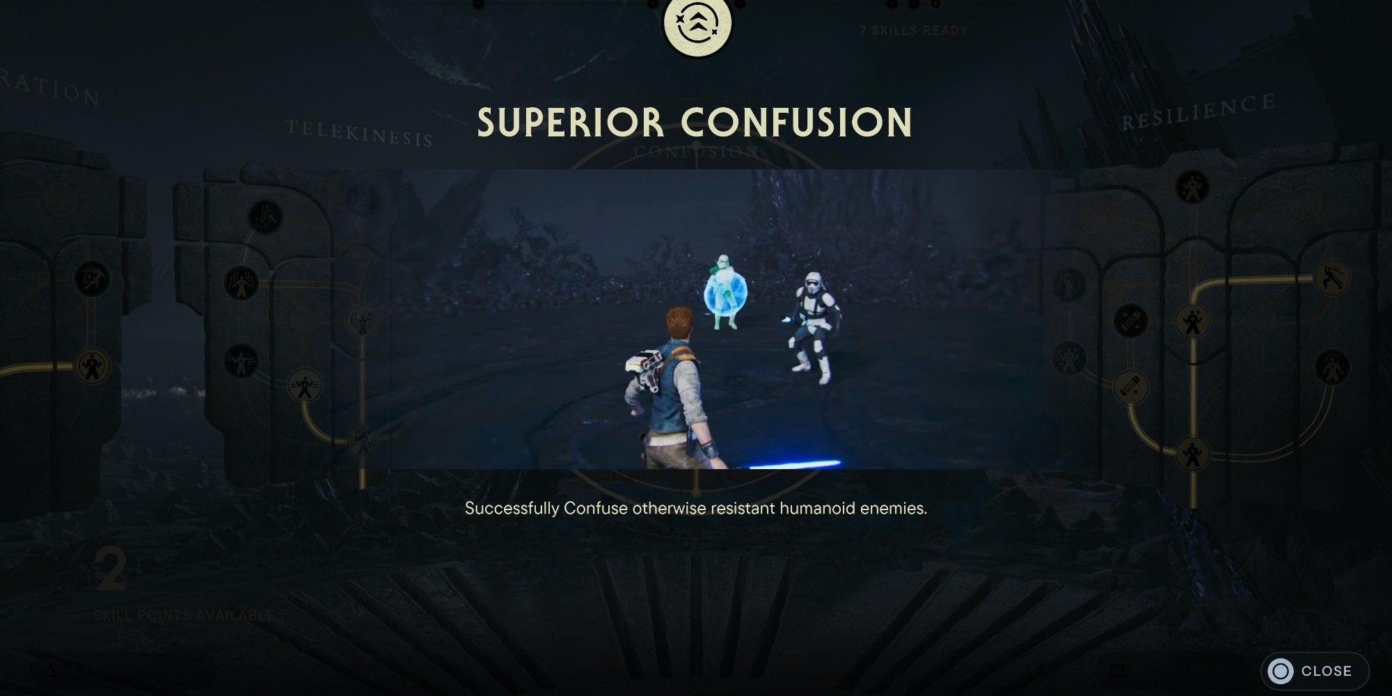 the superior confusion skill